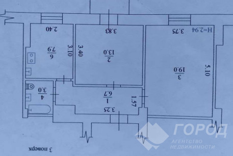 Продам 2-х кімнатну квартиру, Гагарина проспект, Код: 802166/1