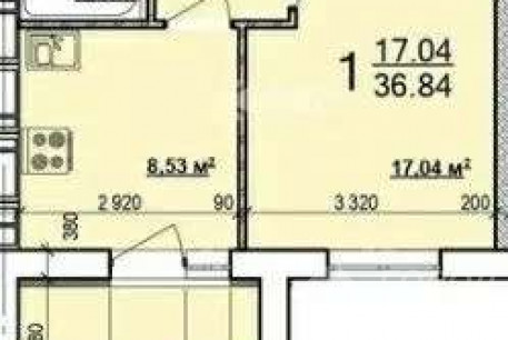 Продам 1-кімнатну квартиру в новобудові, ХТЗ, ХТЗ метро, Код: 802169/1