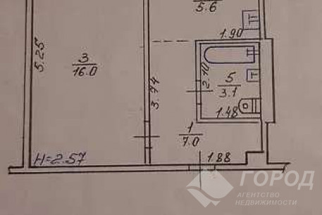 Продам 1-кімнатну квартиру, Новые дома, Код: 802192/1