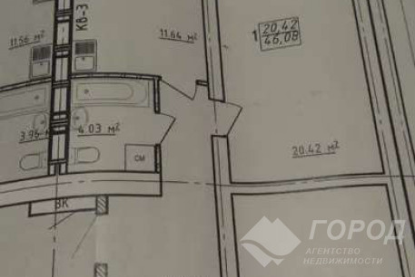 Продам 1-кімнатну квартиру в новобудові, Гагарина проспект, Проспект Гагарина метро, Код: 802200/1