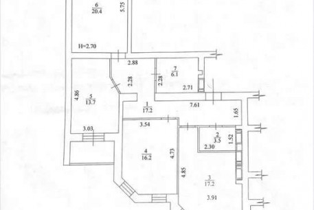 Продам 3-х кімнатну квартиру в новобудові, Павлово поле, Сокольники, Код: 802278/1