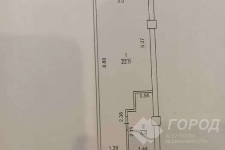 Продам 1-кімнатну квартиру, Центральный рынок, Центральный Рынок метро, Код: 802427/1