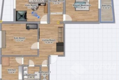 Продам 3-х кімнатну квартиру, Сосновая Горка, Код: 802430/7