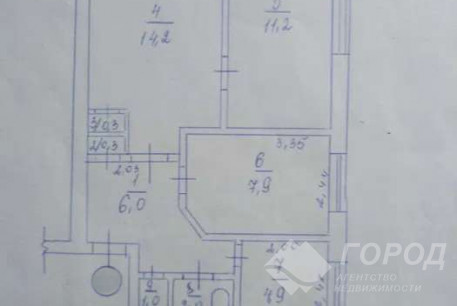 Продам 3-х кімнатну квартиру, Аэропорт, Код: 802523/1