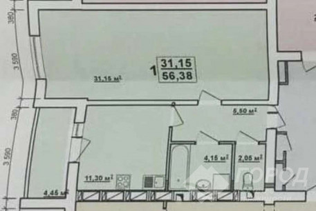 Продам 1-кімнатну квартиру, Алексеевка, Код: 802606/1