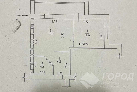 Продам 1-кімнатну квартиру в новобудові, Салтовский, Завод им. Малышева метро, Код: 802752/1