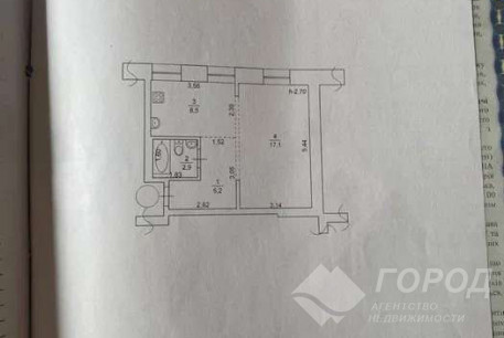 Продам 1-кімнатну квартиру, Центральный рынок, Центральный Рынок метро, Код: 802908/1