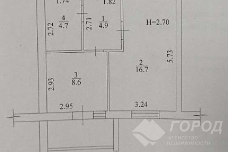 Продам 1-кімнатну квартиру в новобудові, Салтовка, Код: 802930/1
