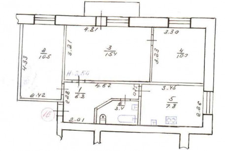 Продам 3-х кімнатну квартиру, Одесская, Код: 803112/1