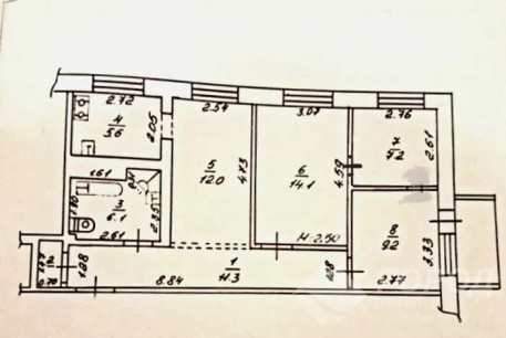 Продам 4-х кімнатну квартиру, Салтовка, 533 м/р, Код: 803155/1