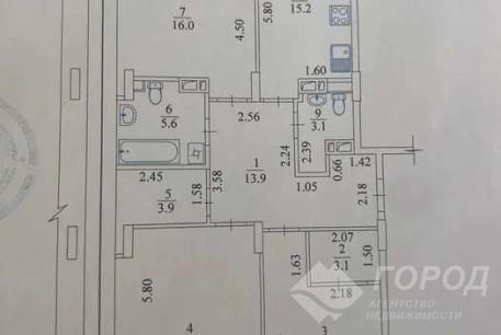 Продам 3-х кімнатну квартиру в новобудові, Гагарина проспект, Защитников Украины метро (Площадь Восстания), Код: 803233/1