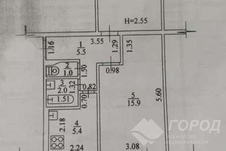Продам 2-х кімнатну квартиру, Рогань, Роганский ж/м, Код: 803280/1