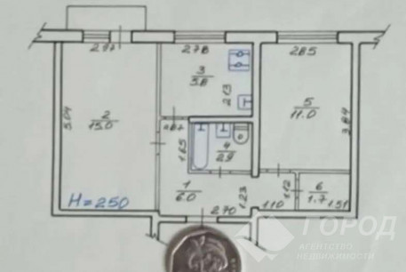 Продам 2-х кімнатну квартиру, Одесская, Код: 803670/1