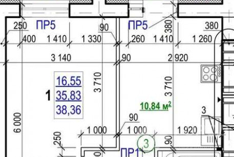 Продам 1-кімнатну квартиру в новобудові, Холодная Гора, Код: 803857/1