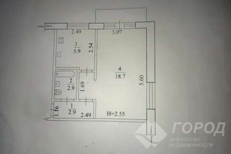 Продам 1-кімнатну квартиру, Новые дома, Код: 804429/1