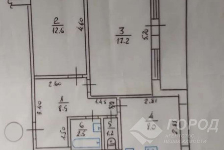 Продам 2-х кімнатну квартиру, Журавлевка, Код: 804520/1