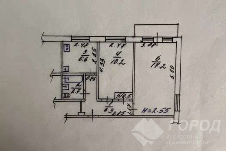 Продам 2-х кімнатну квартиру, ХТЗ, Код: 804552/1