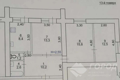 Продам 3-х кімнатну квартиру, Гагарина проспект, Спортивная метро, Код: 804676/1