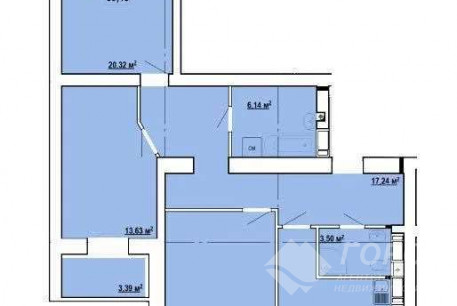 Продам 3-х кімнатну квартиру в новобудові, Павлово поле, Сокольники, Код: 804784/1