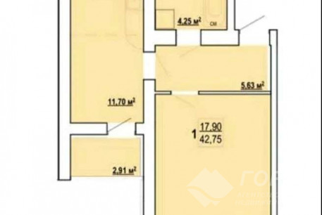 Продам 1-кімнатну квартиру в новобудові, Журавлевка, ЖК Гидропарк, Код: 804956/1