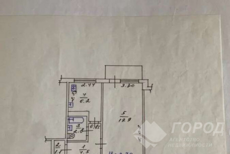 Продам 1-кімнатну квартиру, Рогань, Восточный, Код: 805025/1