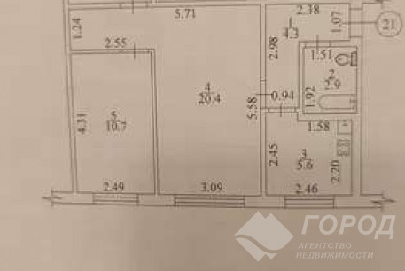 Продам 3-х кімнатну квартиру, ХТЗ, Код: 805069/1