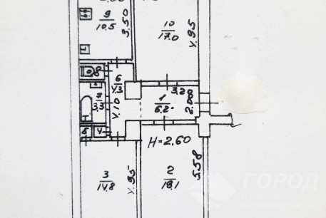 Продам 3-х кімнатну квартиру, Центр, Университет метро, Код: 805150/1