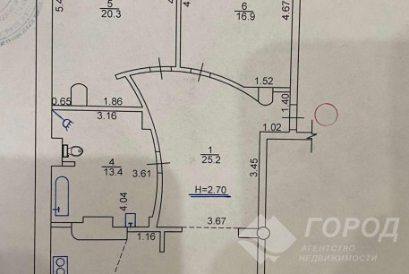 Продам 3-х кімнатну квартиру, Гагарина проспект, Спортивная метро, Код: 805465/1