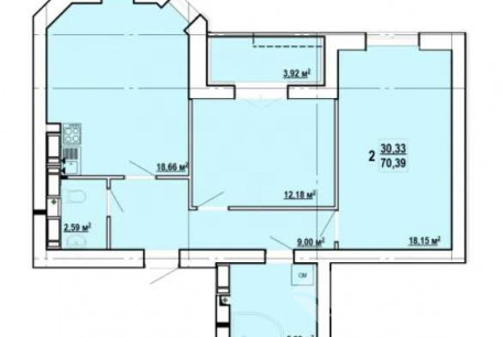 Продам 3-х кімнатну квартиру в новобудові, Павлово поле, Код: 805530/1