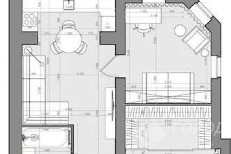 Продам 2-х кімнатну квартиру в новобудові, Гагарина проспект, Проспект Гагарина метро, Код: 805794/1