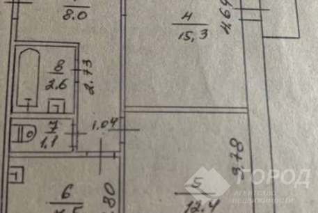 Продам 2-х кімнатну квартиру, Гагарина проспект, Проспект Гагарина метро, Код: 805871/1