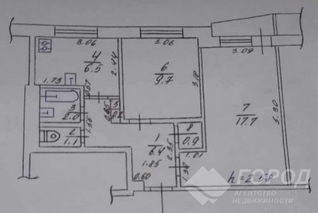 Продам 2-х кімнатну квартиру, Рогань, Роганский ж/м, Код: 805876/1