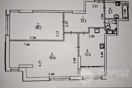 Продам 2-х кімнатну квартиру в новобудові, Гагарина проспект, Проспект Гагарина метро, Код: 806181/1