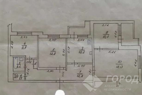 Продам 4-х кімнатну квартиру, Салтовка, 533 м/р, Код: 806263/1