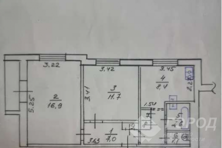 Продам 2-х кімнатну квартиру, ХТЗ, Масельского метро, Код: 806313/1