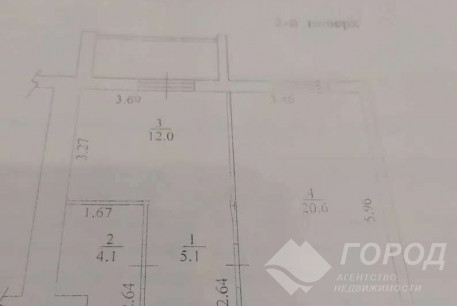 Продам 1-кімнатну квартиру, Алексеевка, Код: 806373/1