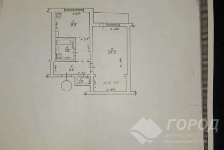Продам 1-кімнатну квартиру, Одесская, Код: 806438/1