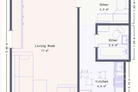 Сдам 1-кімнатну квартиру, Салтовка, Героев Труда метро, Код: 806451/1