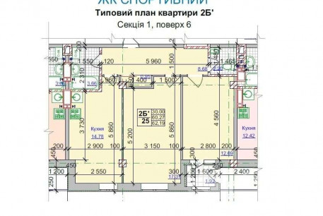 Продам 2-х кімнатну квартиру в новобудові, Гагарина проспект, Метростроителей метро, Код: 806470/1