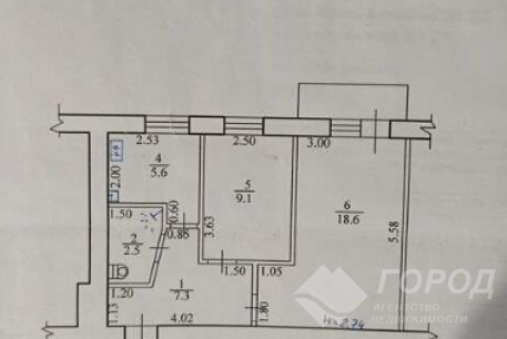 Продам 2-х кімнатну квартиру, Гагарина проспект, Проспект Гагарина метро, Код: 806490/1