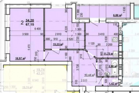 Продам 2-х кімнатну квартиру в новобудові, ХТЗ, ХТЗ метро, Код: 806671/1