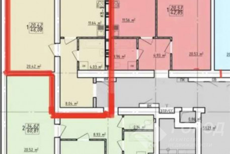 Продам 1-кімнатну квартиру в новобудові, Гагарина проспект, Проспект Гагарина метро, Код: 806818/1