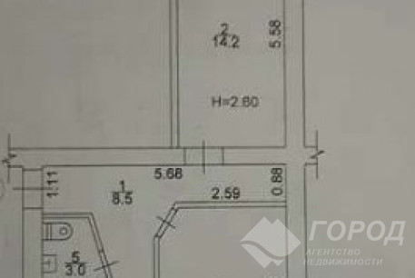 Продам 2-х кімнатну квартиру, Жуковского, Код: 806926/1