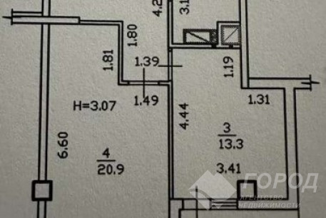 Продам 1-кімнатну квартиру, Центр, Код: 806994/1