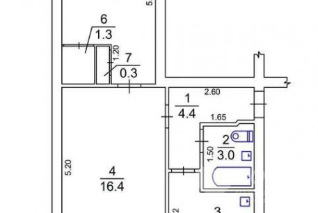 Продам 2-х кімнатну квартиру, Одесская, Код: 807005/1
