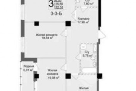 Продам 3-х кімнатну квартиру в новобудові, Центр, Парк Горького, Код: 807019/1