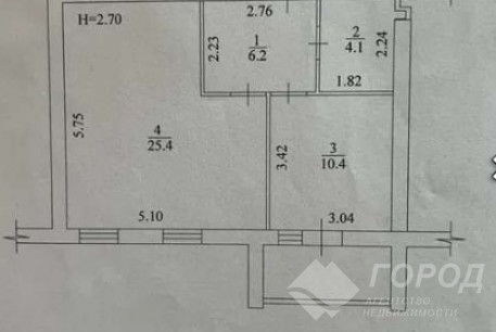 Продам 1-кімнатну квартиру в новобудові, Новые дома, Код: 807087/1