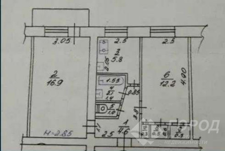 Продам 2-х кімнатну квартиру, Залютино, Код: 807145/1