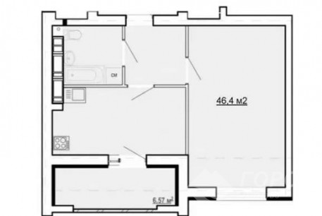 Продам 1-кімнатну квартиру в новобудові, Алексеевка, Победа метро, Код: 807158/1