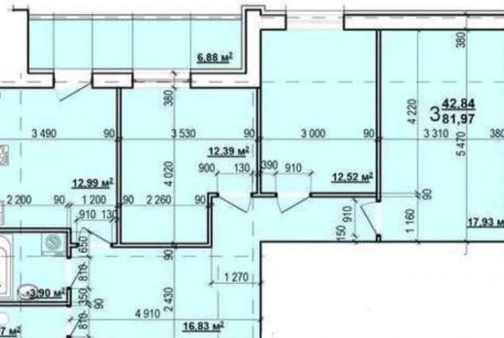 Продам 3-х кімнатну квартиру в новобудові, ХТЗ, ХТЗ метро, Код: 807182/1